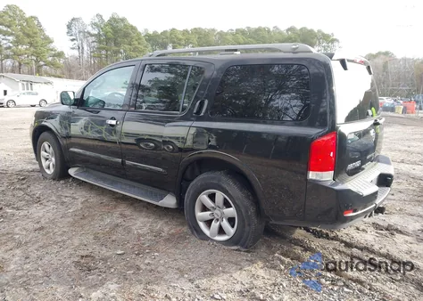 2011 Nissan Armada Sv from USA, damaged, VIN 5N1AA0ND1BN602548
